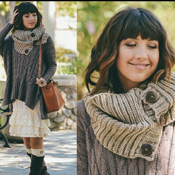 ๐๐ LAST 1 ๐๐ Mocha Chunky Infinity Scarf ๐๐ - Picture 2 of 2